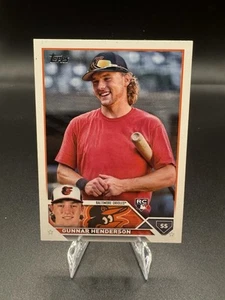 Juego completo Topps 2023 Gunnar Henderson Rookie 206 RC variación de imagen - Imagen 1 de 2