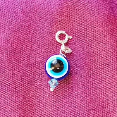 Charm/Ciondolo Occhiogreco In Argento 925 - Immagine 1 di 4