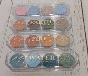 L.A. Girl 4 Play Eye Shadow Palette Elements Air, Earth, Fire, Water Set Of 4 - Picture 1 of 9