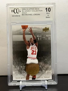 2009-10 Upper Deck Mj Legacy Collection Gold #43 Michael Jordan BCCG 10 - Picture 1 of 2