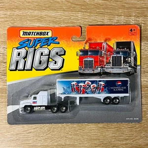 Ford Aeromax Pepsi Super Rigs White Matchbox Convoy Container Transporter - Picture 1 of 5