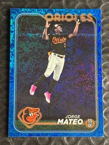 2024 Topps Series 1 - Jorge Mateo #42 Blue Holofoil /999 Baltimore Orioles - Picture 1 of 2