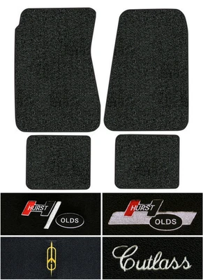 1968-1972 Oldsmobile Cutlass Floor Mats - 4pc - Loop - Image 1 of 4