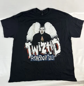 NEU TWIZTID FREEK SHOW DOPPELSEITIGES 2X T-SHIRT Majik Ninja Entertainment 1. Bein - Bild 1 von 5