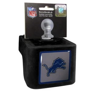 Detroit Lions Shin Shield Hitch Cover, Black - Picture 1 of 3