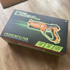 Strike Wiederaufladbares Lasertag Spiel 4 Spieler Battle Set Gun Blaster für Kinder - Bild 1 von 4