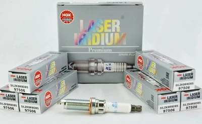 SET OF 6 NGK 97506 SILZKBR8D8S Laser Iridium Spark Plug For BMW E84 E89 F06 F06N Foto 1 de 4