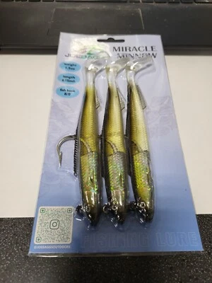 3 Joe Baggs Sand Eels 6.15" 1.5 oz. SAND EEL DISC.FOR 2+ Packs - Image 1 of 3