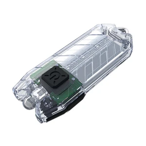 NITECORE TUBE V2.0 55 Lumens USB Rechargeable Keychain Flashlight Transparent - Picture 1 of 12