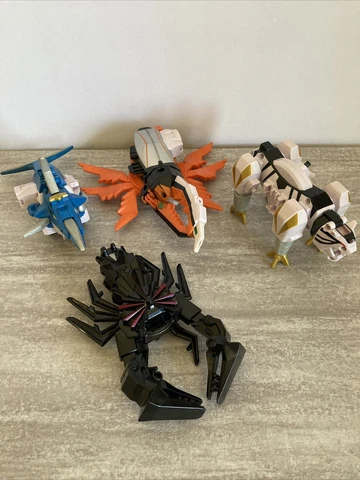 Power Rangers Shinkenger DX Ori Gami Kabuto Tora Kajiki Tiger Scorpion Zord MMPR Cover