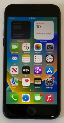 iPhone SE 2ª Generación Negro AT&T SOLO #224J Foto 1 de 4
