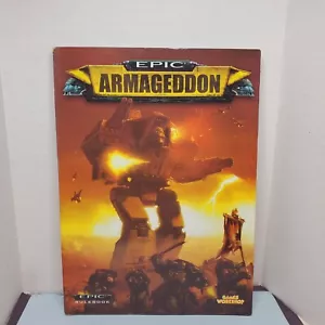 Games Workshop - Epic Armageddon Epic Rulebook 2003 Citadel Warhammer Rules - Foto 1 di 10