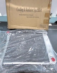 4 Row Aluminium Radiator For Chevy Nova/Oldsmobile Omega/Pontiac Ventura - Picture 1 of 11