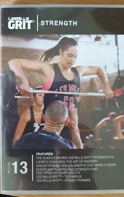 Kit CD&DVD LES MILLS GRIT Strength release 13 incl. notes choreo - Photo 1/3