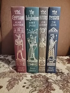 FOLIO SOCIETY BOOKS Ancient History EDMUNDSBURY PRESS Gold Inlay BUCKRAM BOUND - Picture 1 of 16