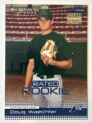 2004 Donruss Gold Press Proof, Doug Waechter Rated Rookie #ed 23/25, Card #60 - Image 1 of 2