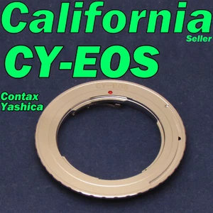 Contax Yashica CY C/Y Lens to Canon EOS 550D 600D 60D 50D 40D EF Mount Adapter - Picture 1 of 12