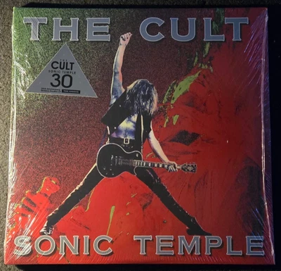 THE CULT SONIC TEMPLE 30TH ANNIVERSARY LP STILL SEALED 6 EXTRA TRAX - Imagem 1 de 2