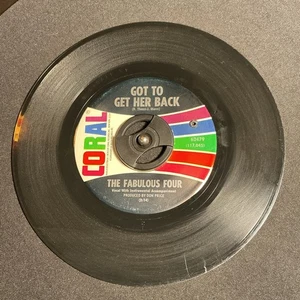 Fabulous Four 45RPM “Got To Get Her Back” 1967 60s Pop Rock 7” Vinyl Rare? - Picture 1 of 2