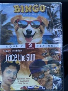 Bingo, Race The Sun DVD Double Feature, New Sealed - Picture 1 of 4