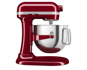 KitchenAid 7 qt Stand Mixer, Candy Apple Red with Flat Beater, Dough Hook, Whip - Picture 1 of 11