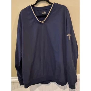 Ashworth Weather Systems Windbreaker Adult XL Blue Pullover Water Repellent - Picture 1 of 6