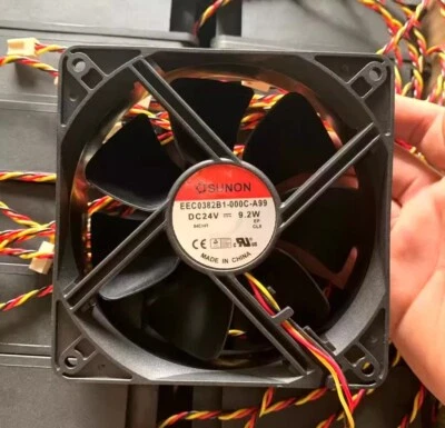 SUNON EEC0382B1-000C-A99 12038 DC24V 9.2W 3-Pin Cooling Fan - Image 1 of 2