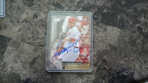 2009 UPPER DECK AARON HARANG BASEBALL CARD - Picture 1 of 2