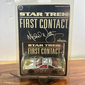 Michael Waltrip #21 CITGO STAR TREK FIRST CONTACT 96 Action 64th FORD THUNDEBIRD - Picture 1 of 4