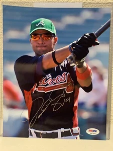 Martin Prado Signed Atlanta Braves 8x10 Photo PSA/DNA - Picture 1 of 5