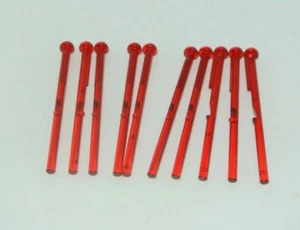 LEGO Star Wars : 10x Missile Projectile - Réf 15303 rouge - Set 75257 75105 - Imagen 1 de 1