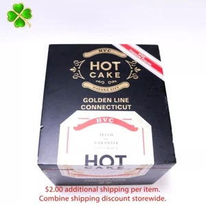 Hot Cake | Golden Line Ct Laguito No. Caja de 4 cigarros de madera - 5,5" x 5" x 4,25" - Imagen 1 de 10