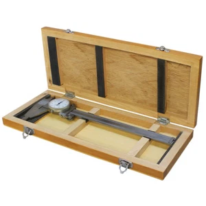 HD 8'' Stainless Steel Long Range Dial Caliper Upper Jaw 0.001'' Graduation - Picture 1 of 4