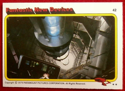 STAR TREK - MOVIE - Card #42 - FANTASTIC NEW DEVICES - TOPPS 1979 - Image 1 of 2