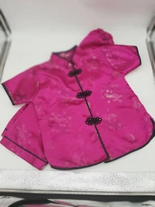 Pink Asian Style 2 Piece Shirt and Pants For Child  Size Large - Picture 1 of 8