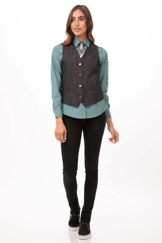 Chef Works Womens Augustine Vest (VNN01W) - Image 1 of 1