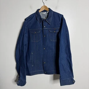 Key Imperial USA Vintage Jean Jacket Mens LNWOT Blue 50 (Medium) Tall - Picture 1 of 4
