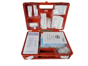 Erste-Hilfe-Koffer, befüllt, ultraBOX BASIC, DIN 13157, Verbandkasten - Bild 1 von 2