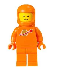LEGO Classic Orange Spaceman Minifigure Brand New, Space SP130 - Picture 1 of 1