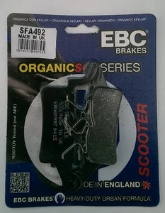 EBC Organique Avant Disque Frein Coussinets (1 Set) Pour MBK YW125 / X-Over - Picture 1 of 2