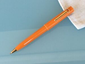 OMAS TOKYO ORANGE MECHANICAL PENCIL HARD TO FIND CIRCA 1995 * NEW FROM FACTORY *