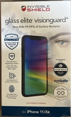 ZAGG InvisibleShield VisionGuard+ Blue Light Filter Screen Protector 11 / XR - Image 1 of 2