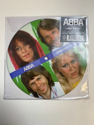 Abba  - Summer Night City  7”  Picture Disc Vinyl - Image 1 of 2