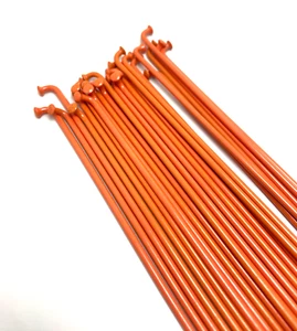 26 x SHADOW CONSPIRACY 20" WHEEL BMX BIKE BICYCLE SPOKES 194 mm 14G ORANGE - Picture 1 of 5