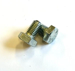 HECHO EN EE. UU. 5/16-24 x 1/2 ROSCA FINA SAE HEXAGONAL TORNILLOS DE TAPA ZINC - Imagen 1 de 1