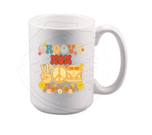 Groovy Mom Mug Mother's Day - Picture 1 of 1