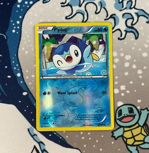 Piplup 36/162 Reverse Holo XY BREAKthrough Pokemon Card 2015 LP - Picture 1 of 3