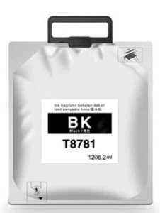 5*1206.2ml Ink Bag Cartridge T8781 For Epson WF-R5190 WF-R5690 DTF Printer - Picture 1 of 1
