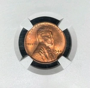 1944-S LINCOLN WHEAT CENT ~ NGC MS 65 RB ~BEAUTIFUL COIN~ - Picture 1 of 4