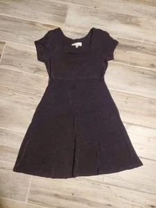 VINTAGE 90s Y2K R-wear Rampage Black Slinky Empire Waist Dress Medium Party  - Picture 1 of 7